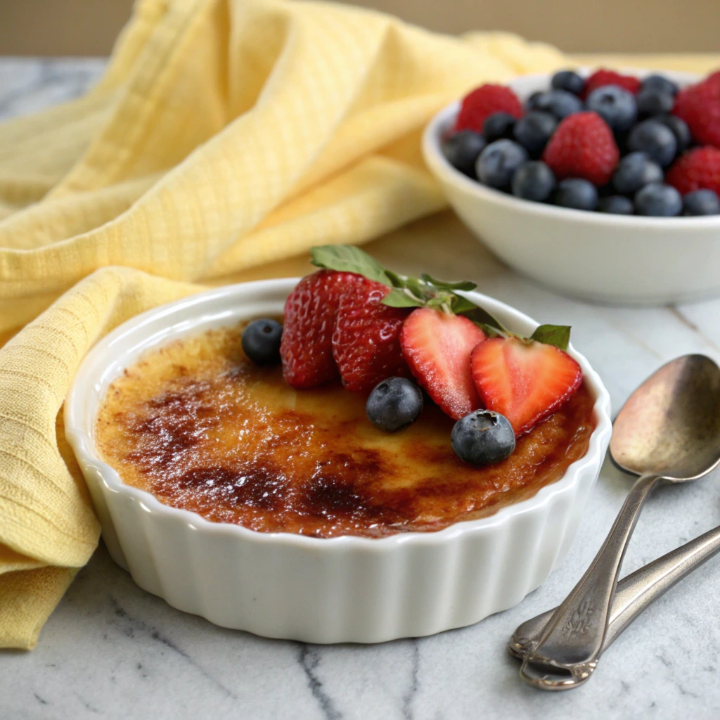 Crème brûlée comparison, custard Crab Brulee Recipe - A Unique Twist on This Classic Dish