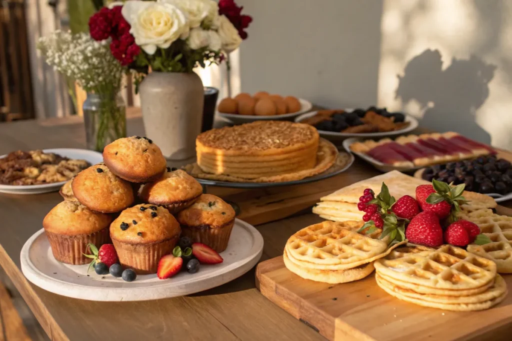 Variety of Baked Goods Made with Kefir