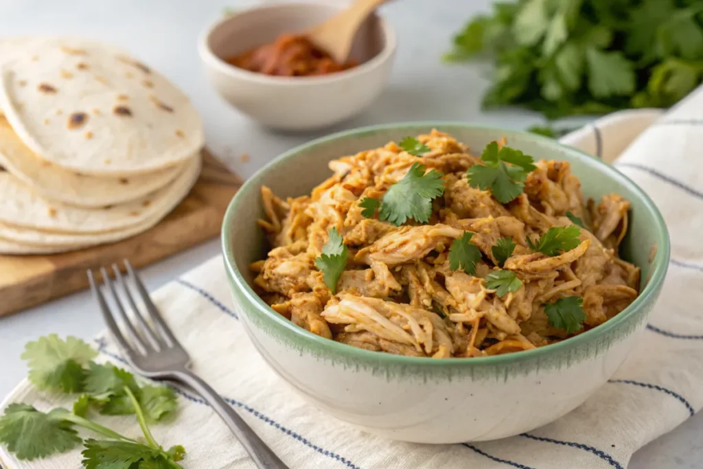 Shredded Chicken for Tacos