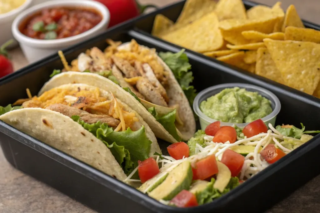 Taco bento box for kids