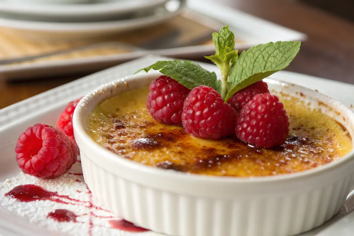 how to make a crème brûlée top