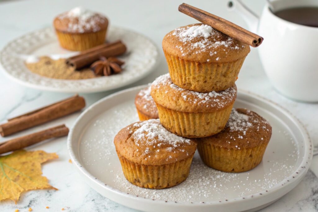 "Moist Protein Pumpkin Muffins"