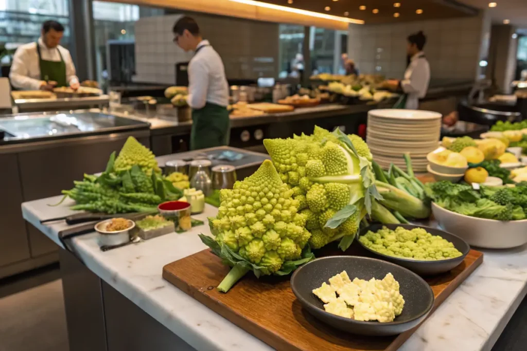 Fresh produce at farm-to-table restaurants