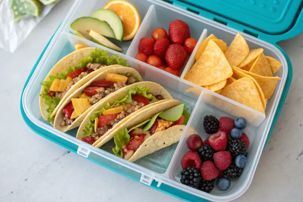 Creative taco lunchbox ideas