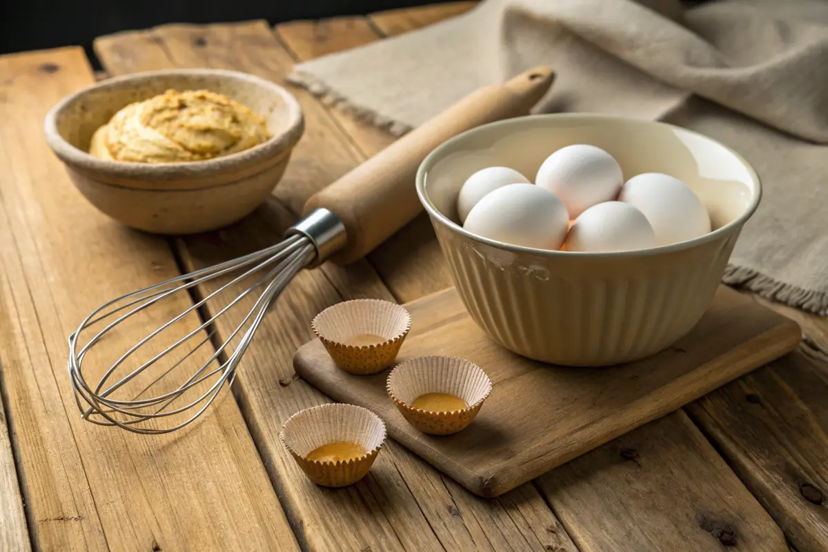 "Role of eggs in baking cupcakes"