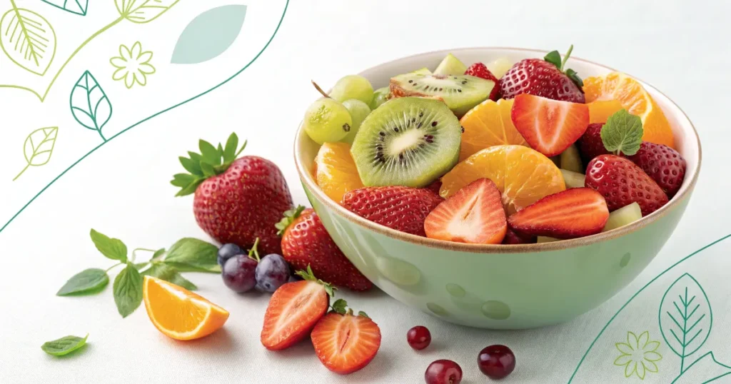 Bowl of Top Healthy Fruits