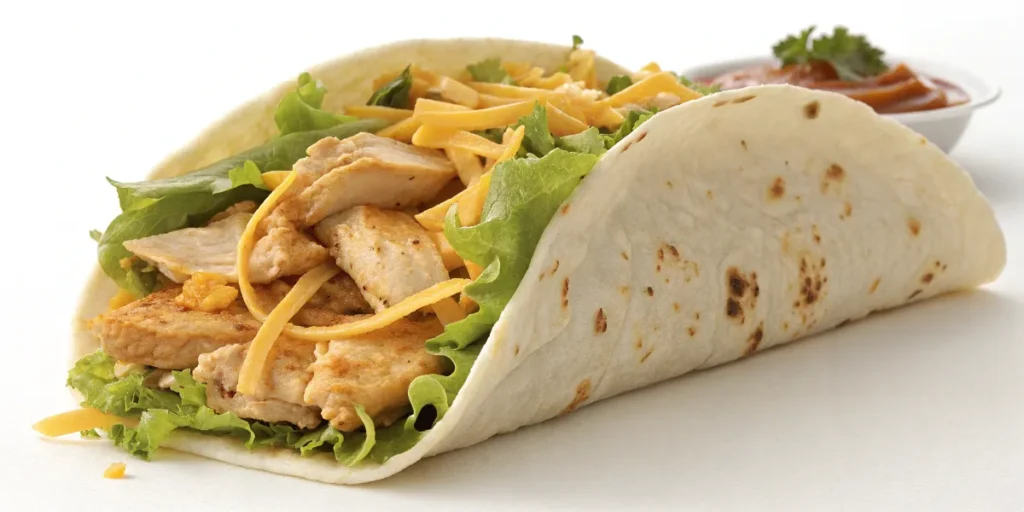 Taco Bell chicken tacos