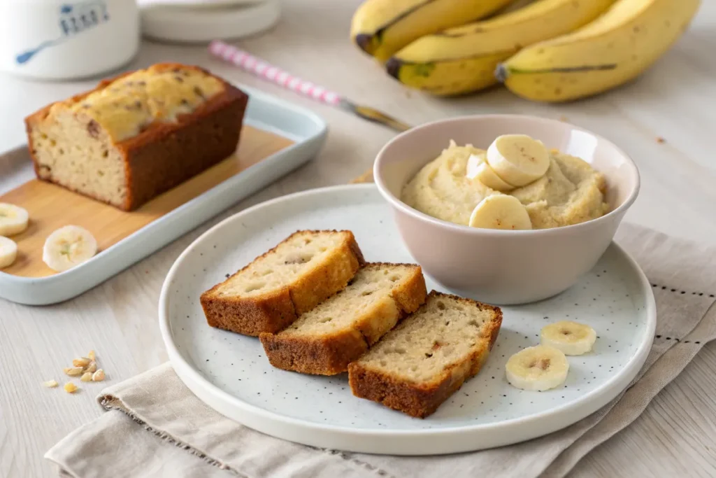 Banana bread for babies