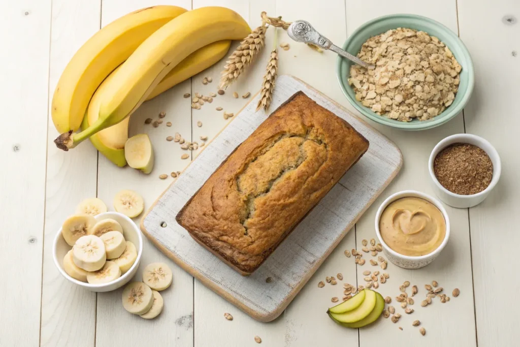 Baby banana bread,