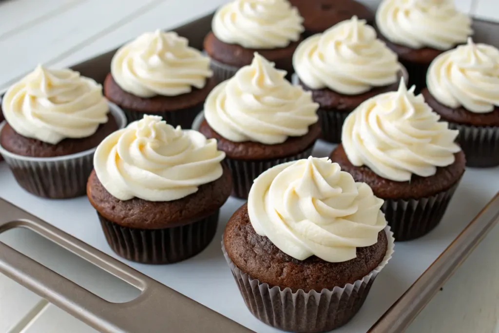 Mixing Egg and Yogurt in Cupcakes