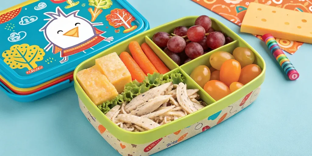 How to pack chicken for school lunch