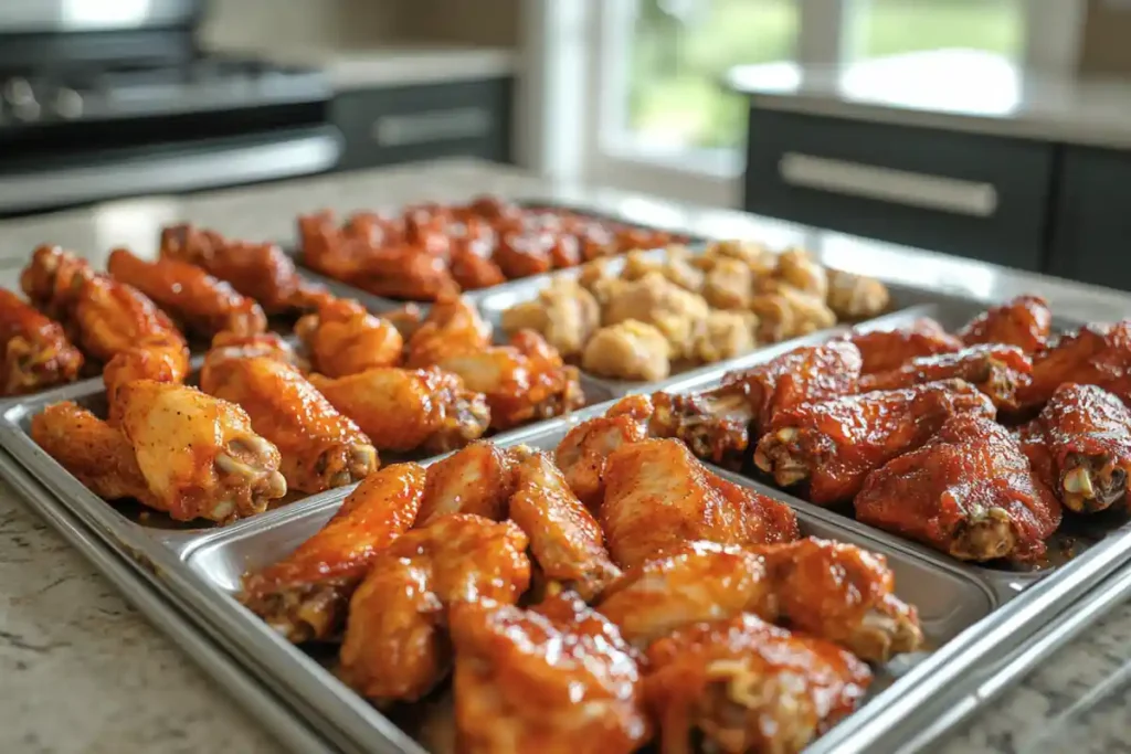 are tyson chicken wings precooked