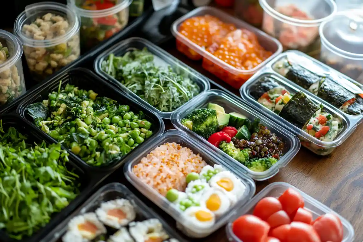 What foods are best in a bento box?