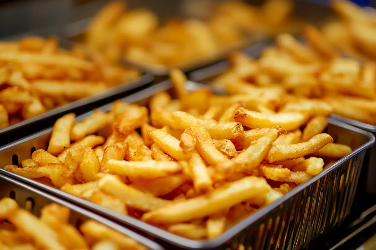 What is the best temperature to air fry French fries?