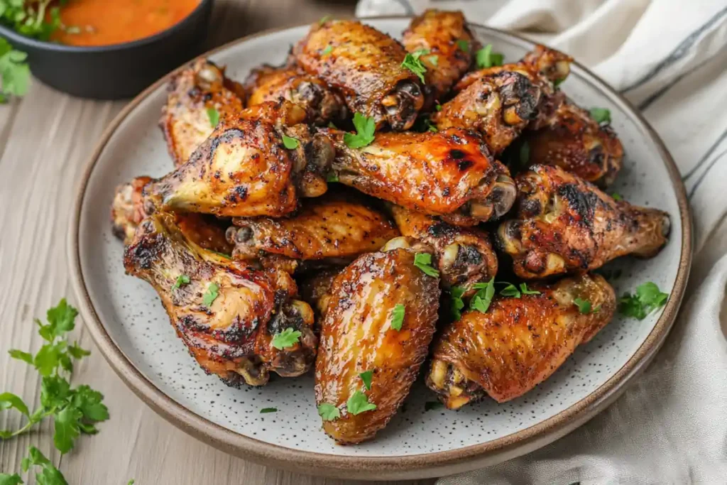 how long to air fry tyson chicken wings