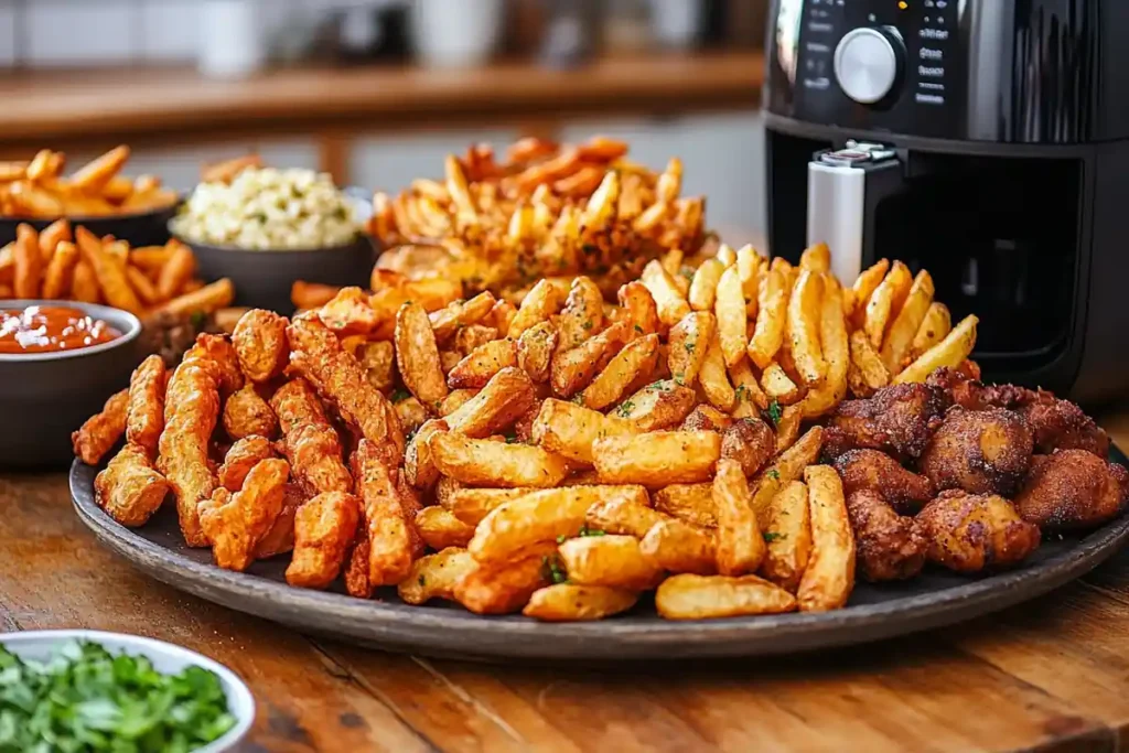Why are my French fries not crispy in the air fryer? - artistic food photography